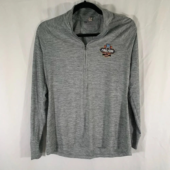 Under Armour Sweater Men's Medium Final Four 1/2 Zip Heat Gear Pullover - Picture 1 of 7